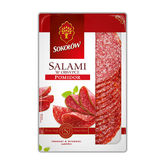 SALAMI WITH TOMATO SPRINKLE 